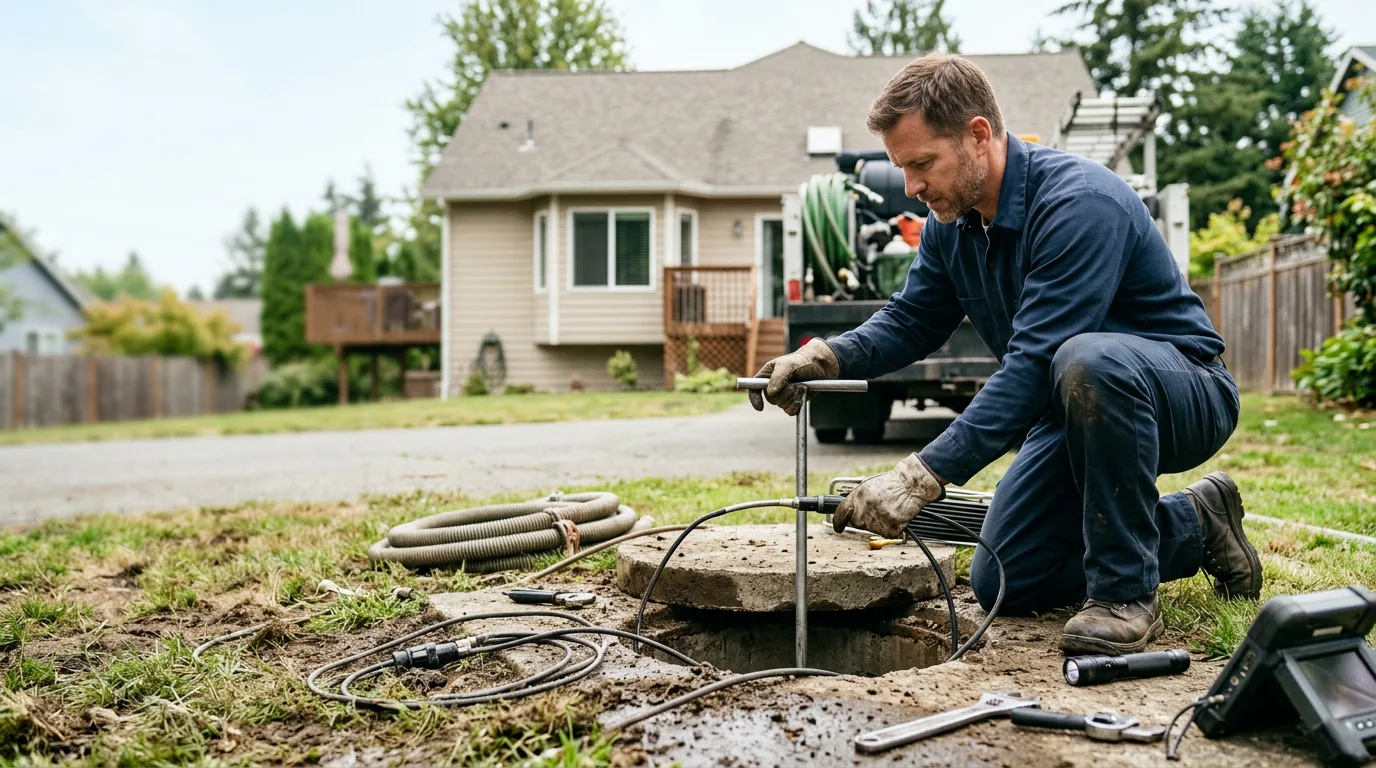 Septic Tank Pumping in Mannsville, OK